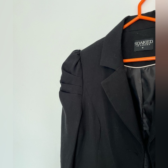 Soaked in luxury Black Women's Jacket - Picture 4 of 7